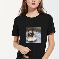 Funny Milk Face Cat Meme Print T Shirt Weird Humor Cat Graphic T-Shirts Men's Women Fashion Harajuku Kawaii T-shirt Y2K Clothing