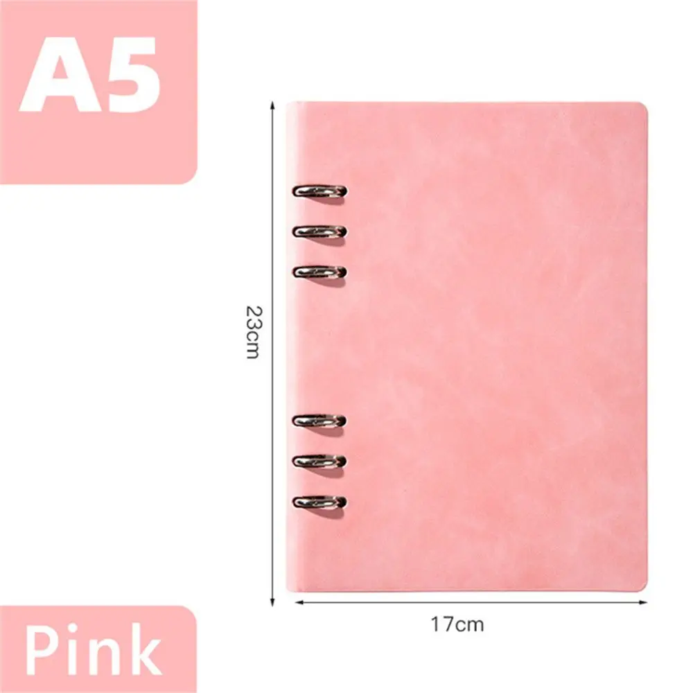 

Diary Agenda 6 Holes Time Organizer Momo Pad Daily Weekly Planner Binder Spiral Notebook Loose leaf Notebook Journal Notebook