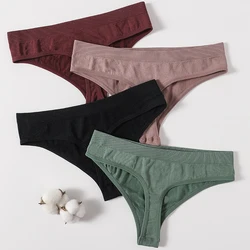 Seamless Thongs G-String Women Shapewear Panties Sport Underwear Sexy Female Underpants Lingerie Sexy Low Waist Bottoms M-XL