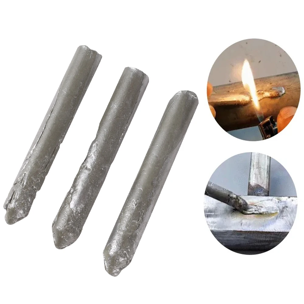 Small Holes Repair Low Temperature Repair Agent Easy Melt For Aluminum Rods Stainless Steel Copper Iron Powder Cored Weld Tools