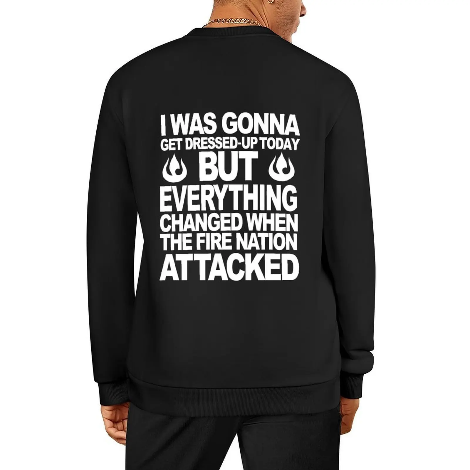 

I blame the Fire Nation for my laziness Pullover tracksuit men's coat men's autumn clothes tracksuit men sweatshirt men