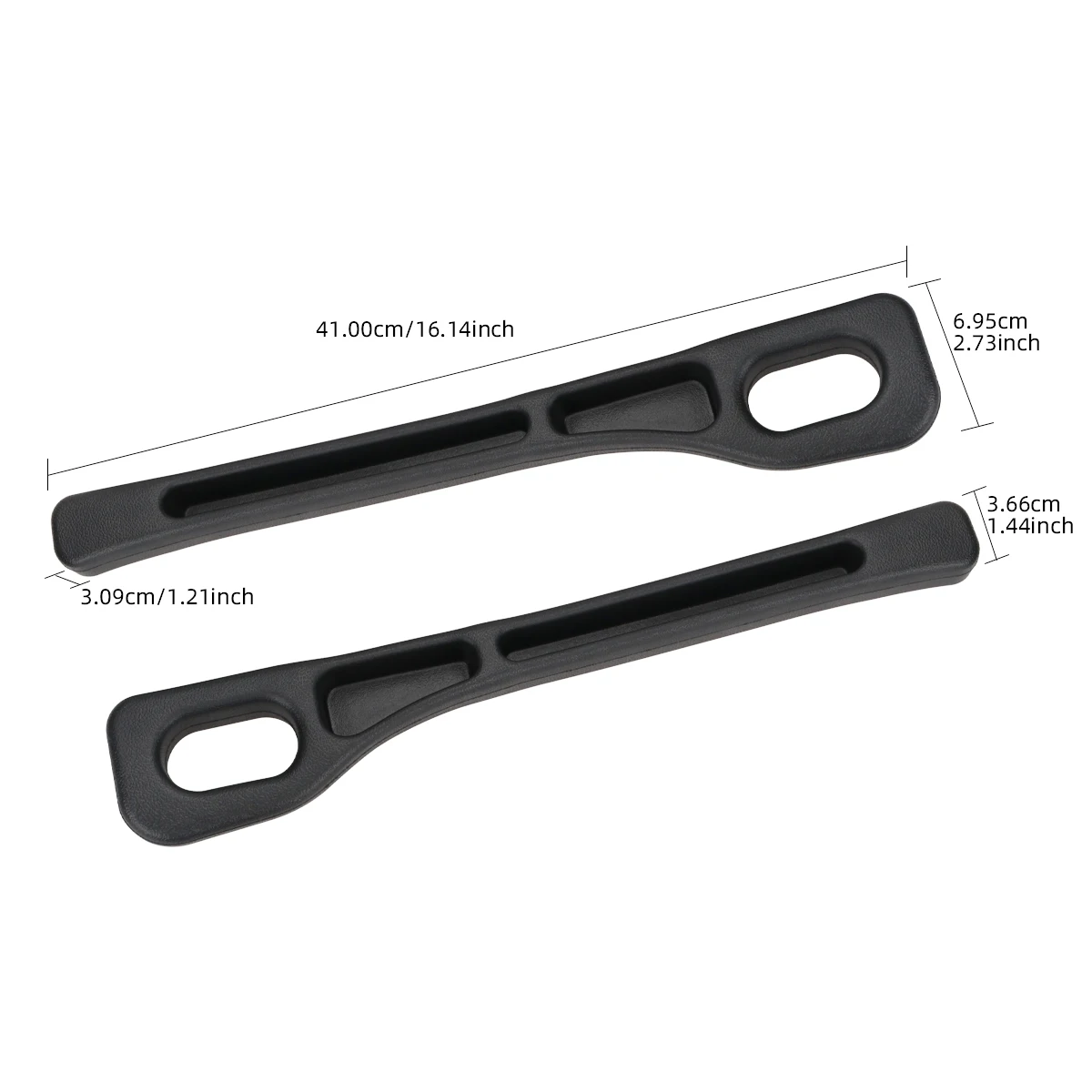 2Pcs Car Seat Gap Storage Box Side Seam Plug Strip Car Gap Filler Auto Interior Between Seats Console Storage Organizer