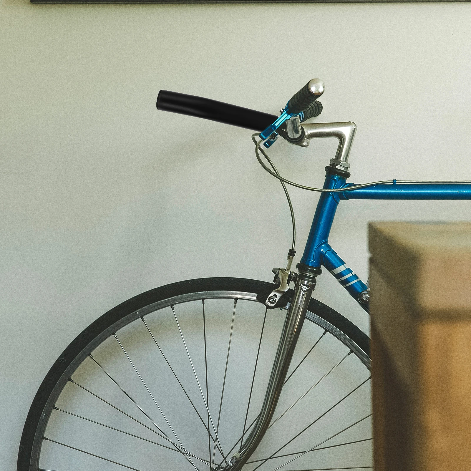 

1Pair Bike Handlebar Aluminum Alloy Assistant Rest Bar Ergonomic Comfortable Suitable Folding Mountain Road Bikes