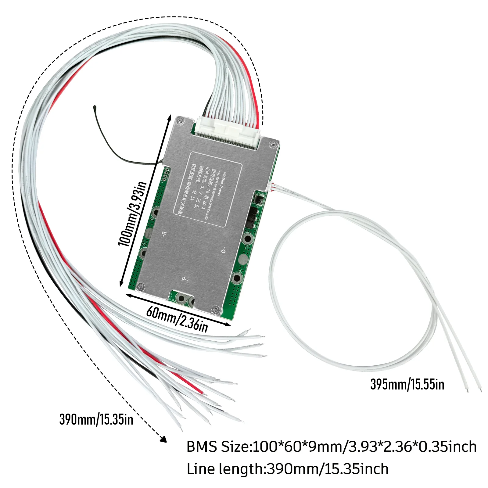 Lithium Battery BMS For E-Bike Scooter Packs 7S15A 10S25A 13S30A 16S60A 24V 36V 48V 60V With Protection Board view 5