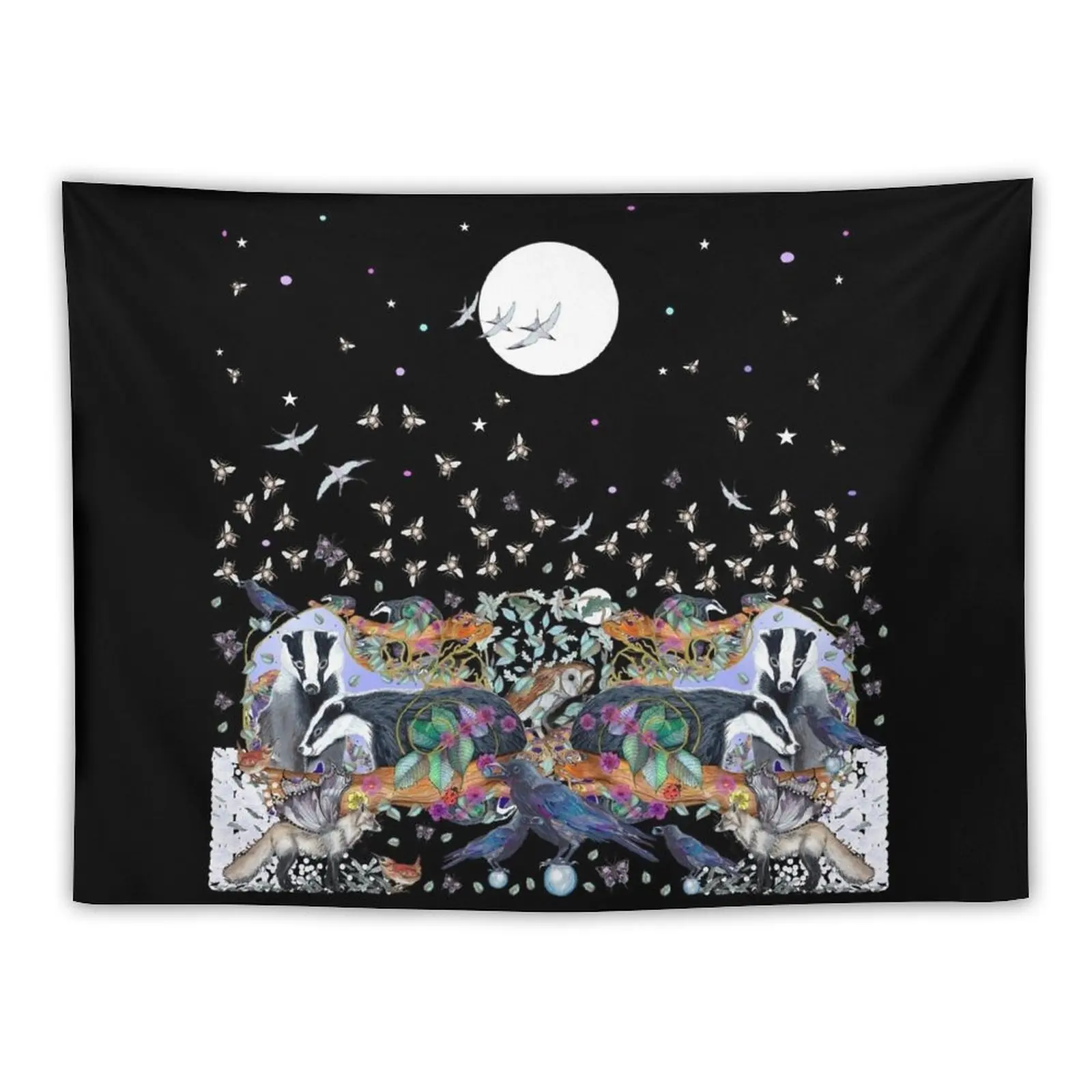 New Nocturne Animals Tapestry House Decorations House Decoration