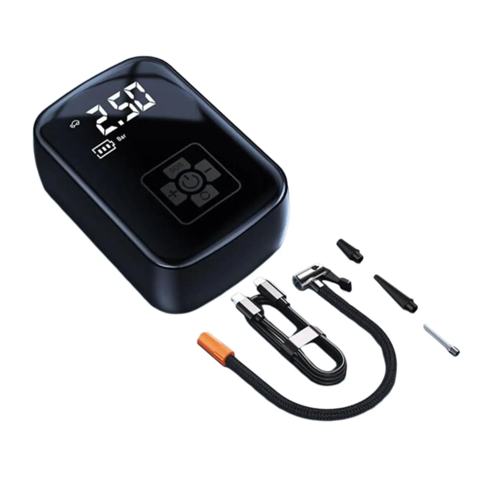 

Насос для заправки шин Cartire USB перезаряжаемый электрический насос для накачивания шин для велосипедов