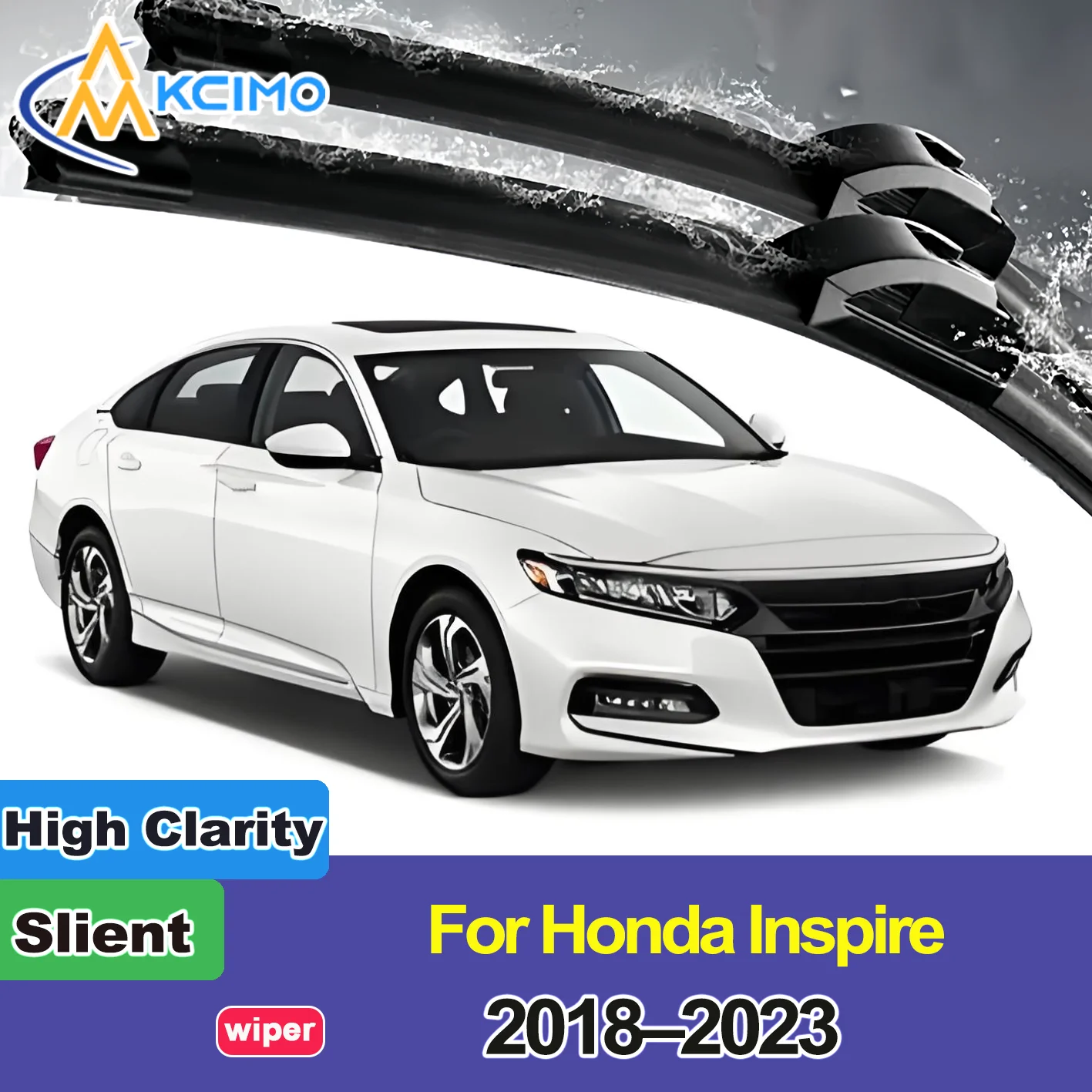

2PCS New Wiper Blades for Honda Inspire CV4 / CV6 2018-2023 Honda Accord (tenth generation) Front Windshield Accessories 2023