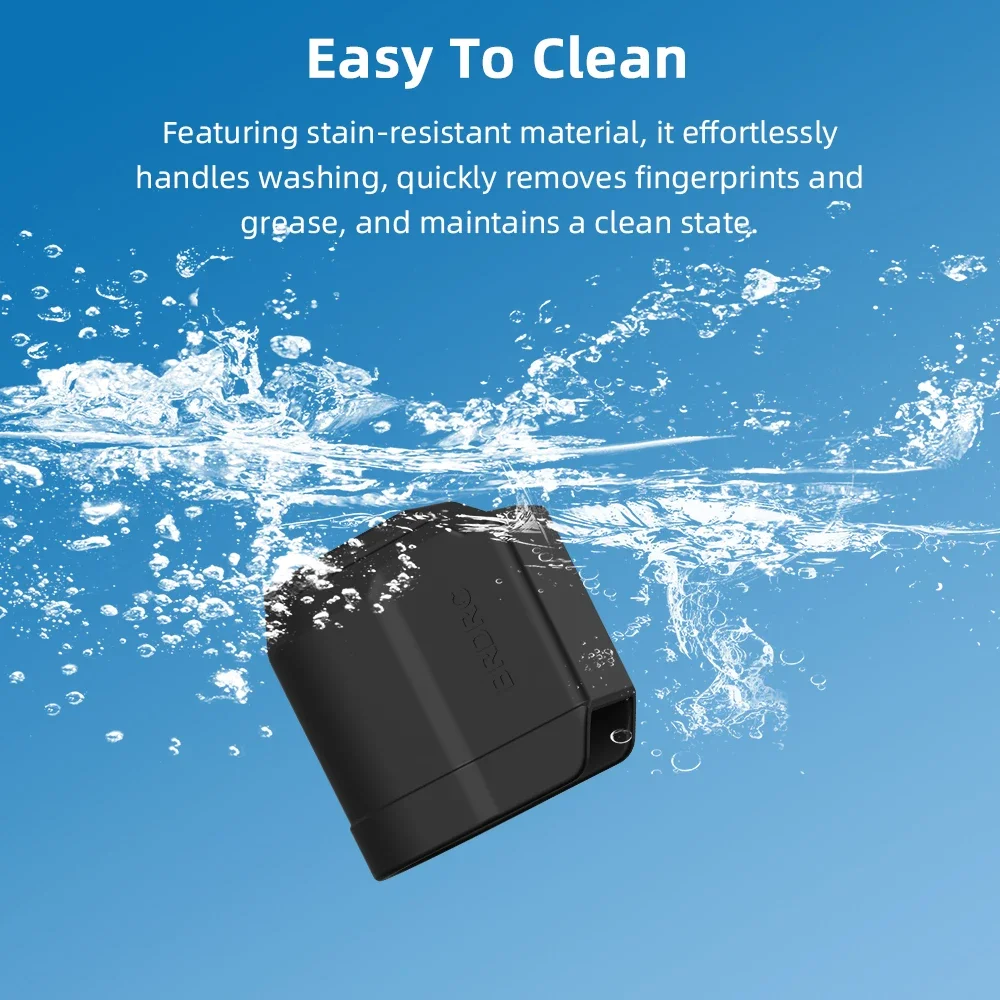 CoverJoy Lens Cap for DJI Pocket 3 Anti Scratch HD Clear Silicone Protective Cover Camera Accessories