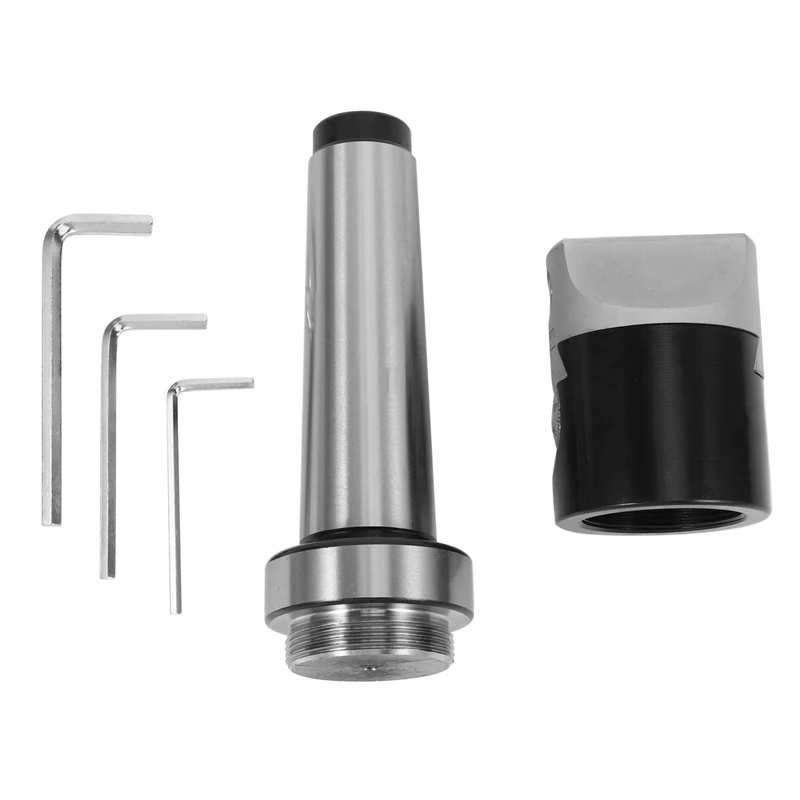 1Set 50Mm Mt4 Universal Usage Boring Head F1 With Morse Taper Shank Adapter For Lathe Milling Tool