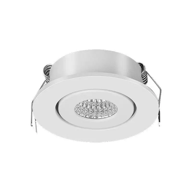 Imagem -03 - Dimmable Ajustável Globo Ocular Canless Led Downlight Luz Embutida com Caixa de Junção Branco Quente 3w 85265v Cri90 3000k 100 Pcs