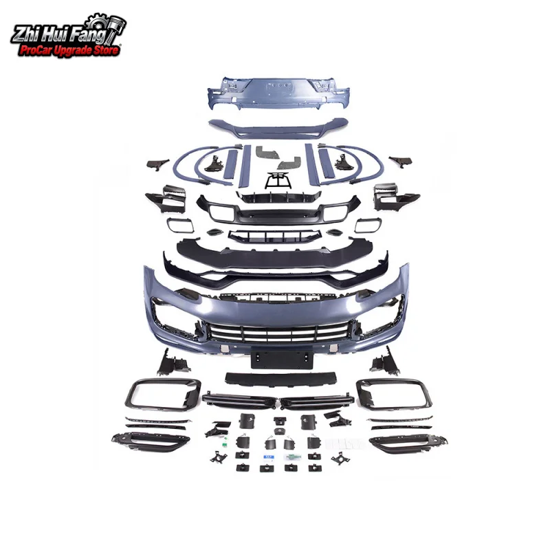 

Подходит для 18-23 Cayenne 9Y0.1 Coupe Upgrade Turbo спереди и сзади, включая дневные ходовые огни + маленькие бамперы TKT