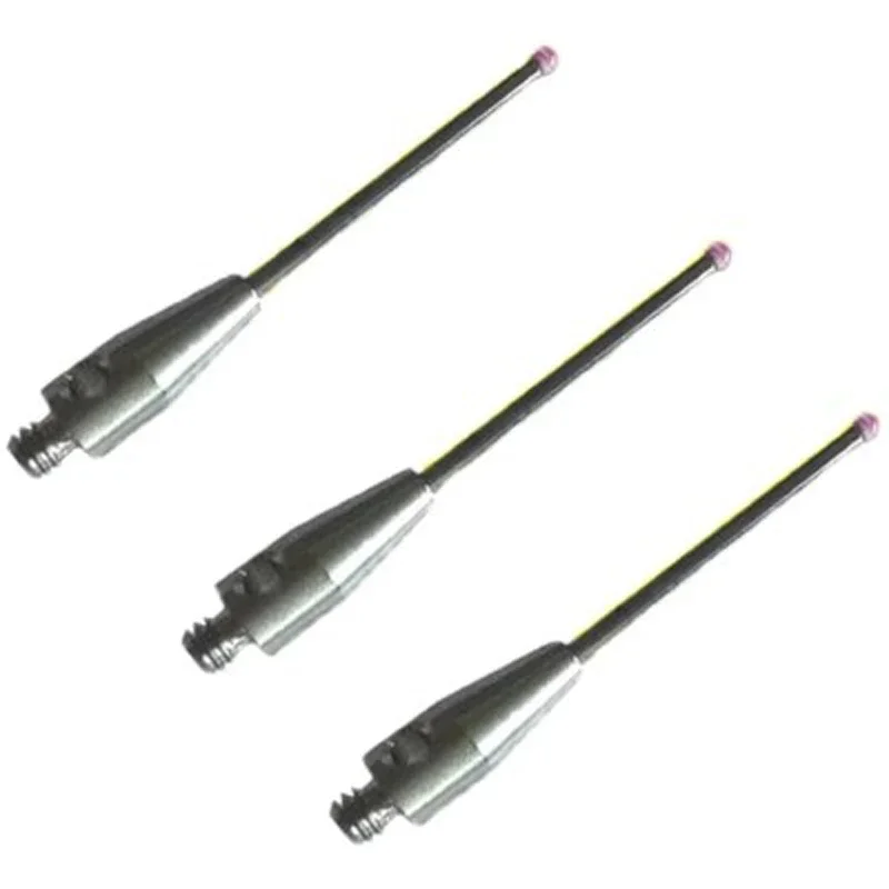 Three Dimensional Stylus High Precision Ruby Probe M2 Thread Tungsten Steel Rod A-5003-0033