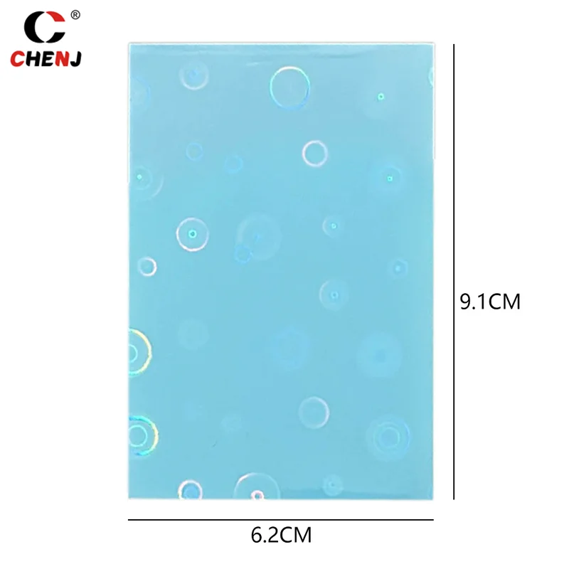 10Pcs Cartoon Album Colorful Photo Card Holder Photocard Sleeves Photo Anti-scratch Card Protective Case Train Ticket Card Album