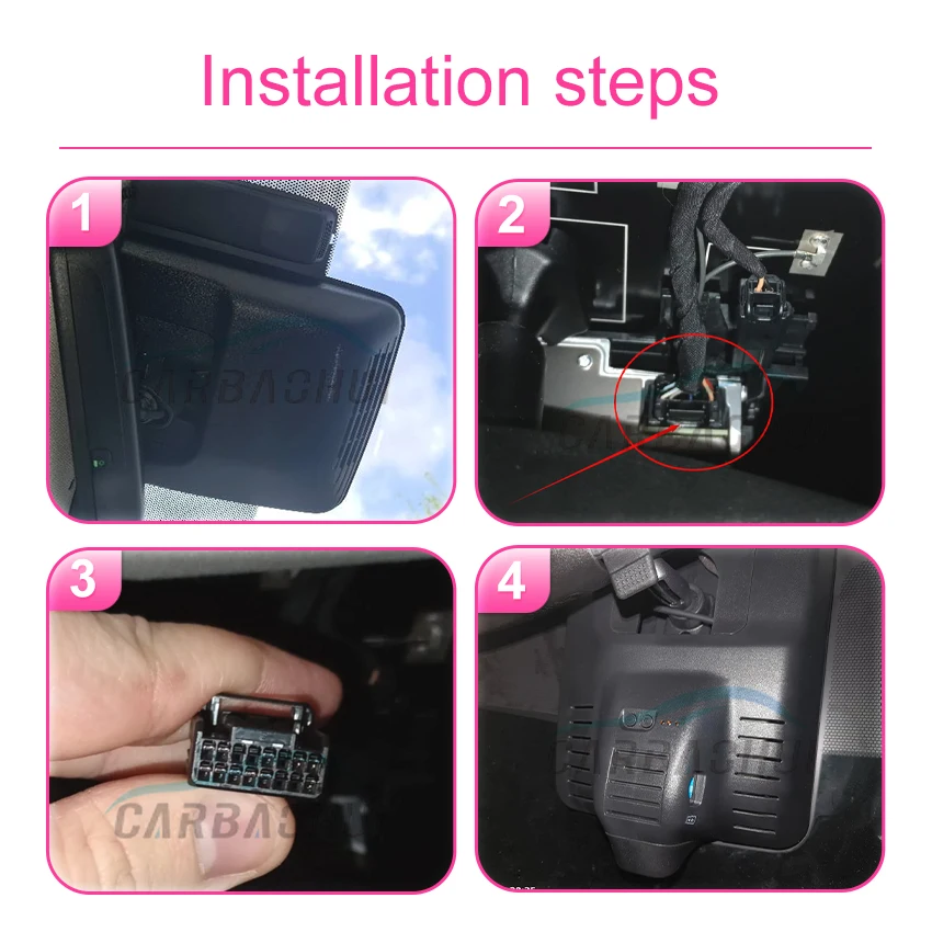 

For Toyota Corolla Hybrid LE 2023-2025 Front and Rear HD Dash Cam for Car Camera Recorder Dashcam WIFI Car Dvr Recording Devices