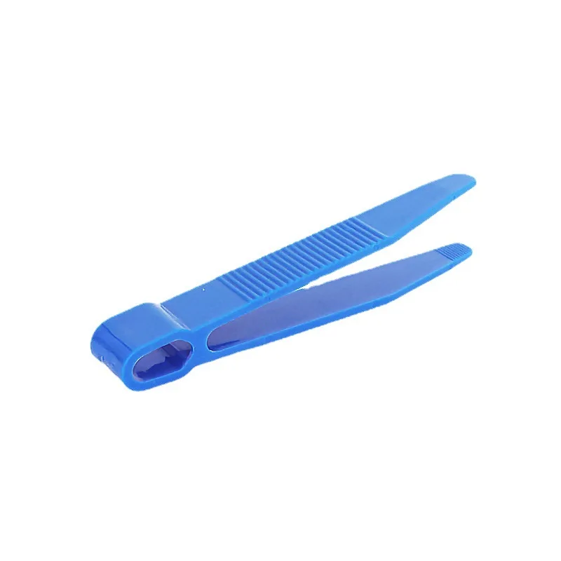 Imagem -04 - Pinças de Cabeça Plana para Crianças Clipe Colorido Pinças Plásticas Fine Motion Training Acessórios Pinças de Brinquedo 10 Pcs