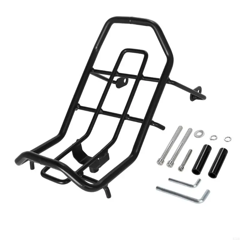 M76E Mittelgepäckträger für CT125 JA55/JA65 2020–2023, Motorrad-Schaltplattform mit schwarzer Einbrennlackierung zum Pendeln – Detail 5