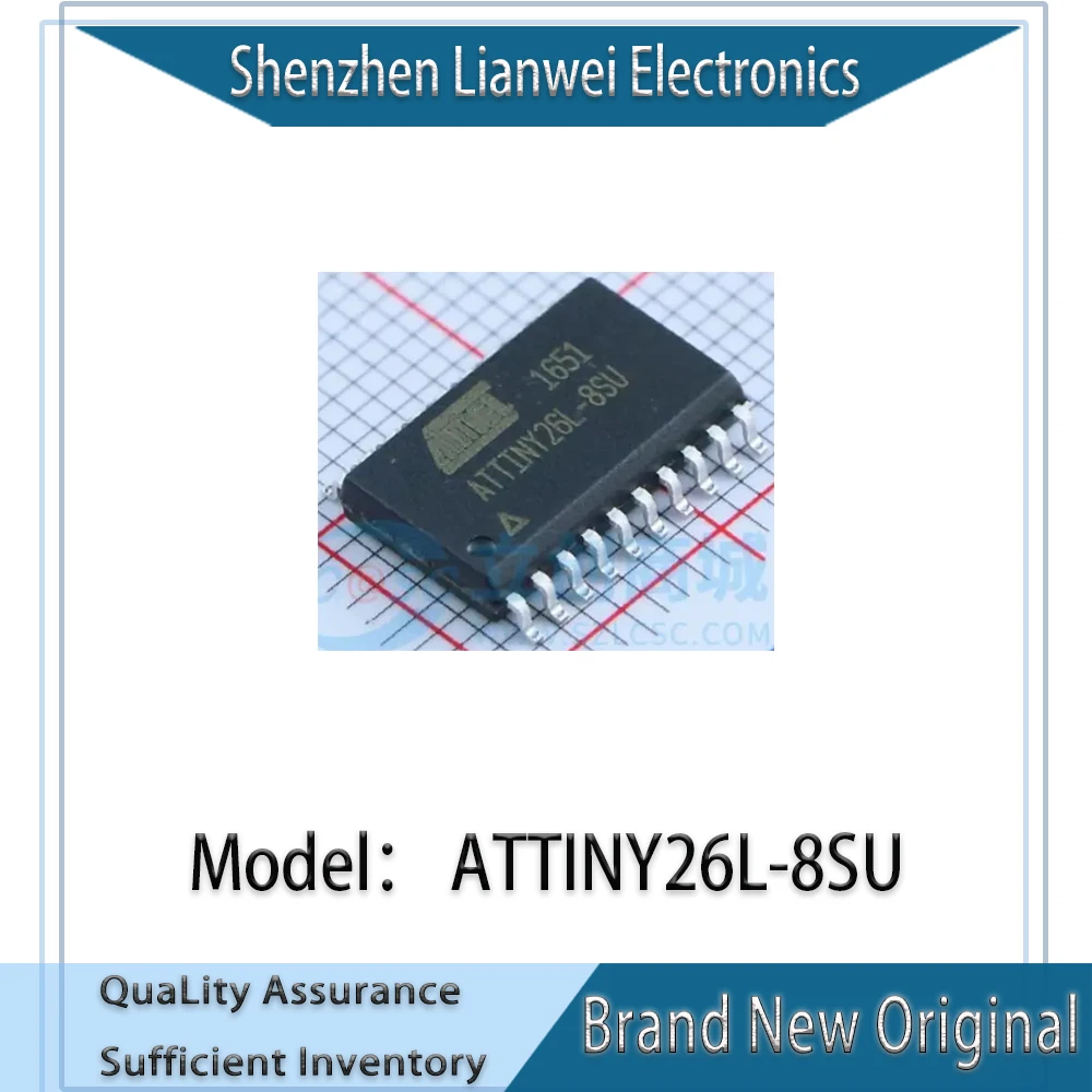

100% New Original ATTINY26L-8SU ATTINY26L IC MCU Chipset SOP-20
