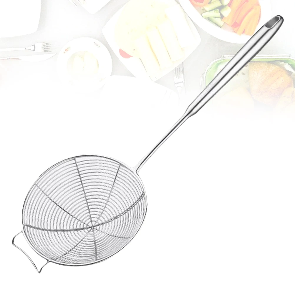 

Stainless Steel Strainer Fine Mesh Mesh Soup Strainer French Fries Kitchen Tool