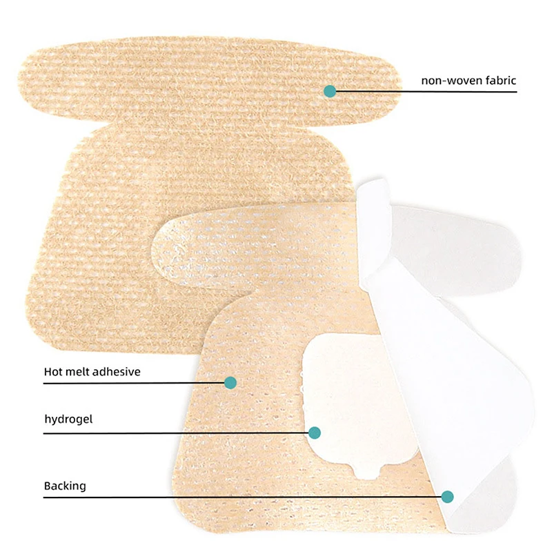 10 pezzi patch per funghi dell'unghia del piede patch per la riparazione delle unghie adesivi per la correzione delle unghie incarnite per la cura delle unghie scolorite o danneggiate