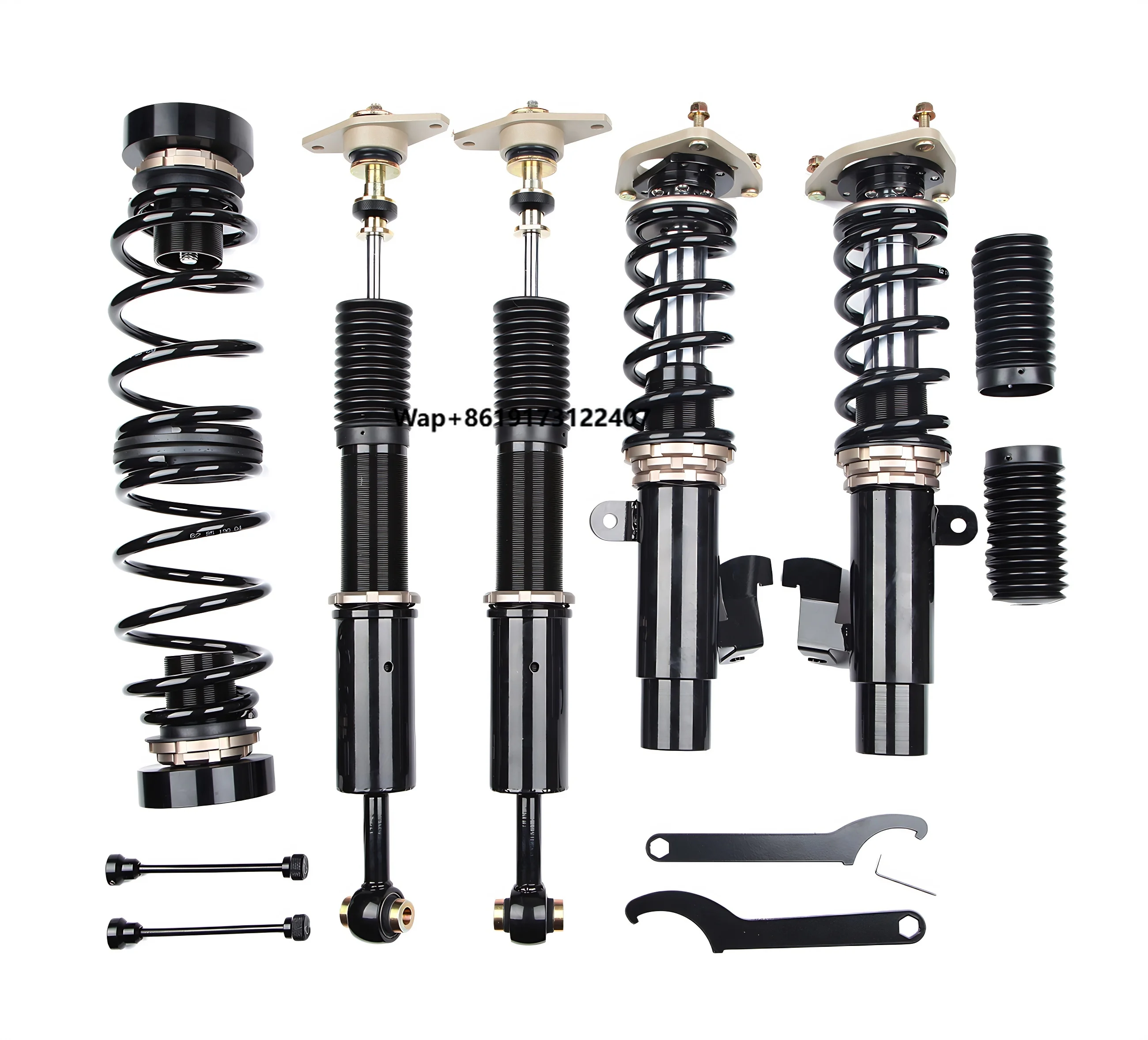 

PV4-Inverted32 Way Damping Force Adjustability Coilover Spring Coilover Suspension Kit for E-Class Convertible RWD 2010-17