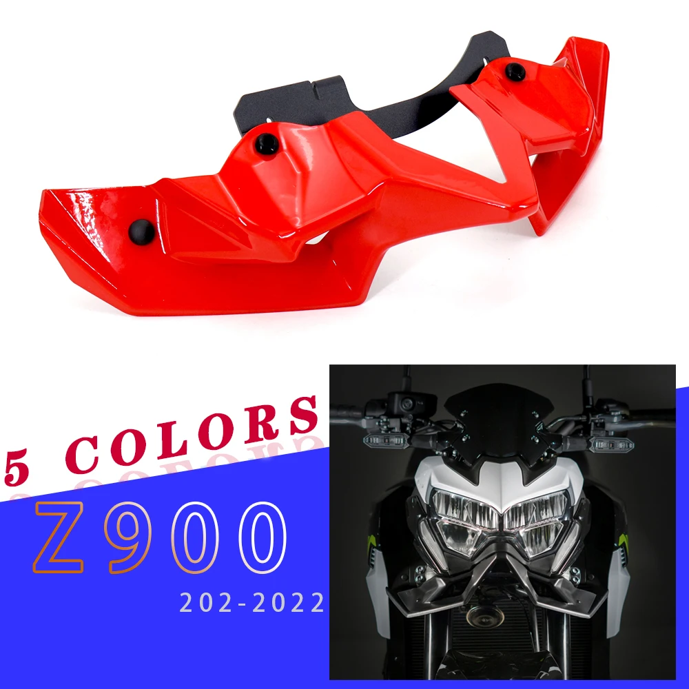 

For KAWASAKI Z900 Z 900 New Motorcycle Accessorie PUIG Naked Front Spoiler Winglet Aerodynamic Wing Kit Spoiler 2020 2021 202