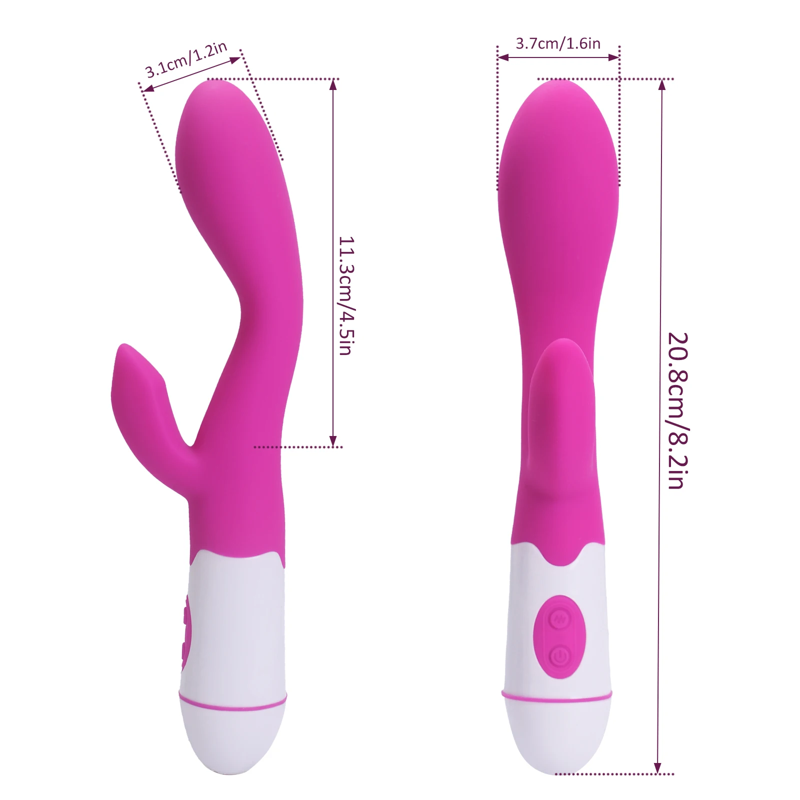 30 Speeds Rabbit Vibrator G spot Dildo Vibrator for Women Vagina Clitoris Stimulator Female Masturbation Adult Sex Toys