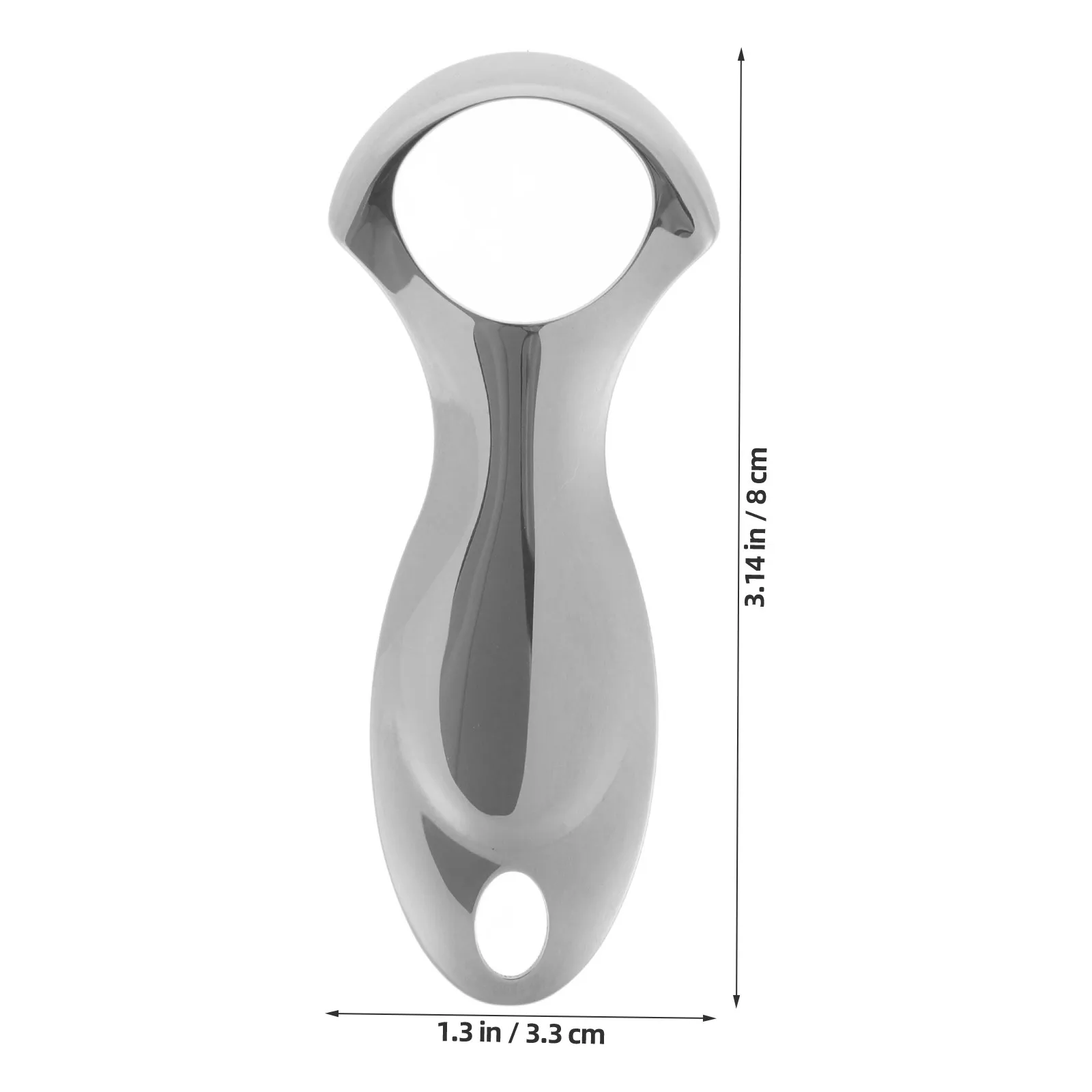 Premium Stainless Steel Tongue Scraper for Adults Smooth Edge Tongue Coating Cleaner Effective Bad Breath Solution Oral Care