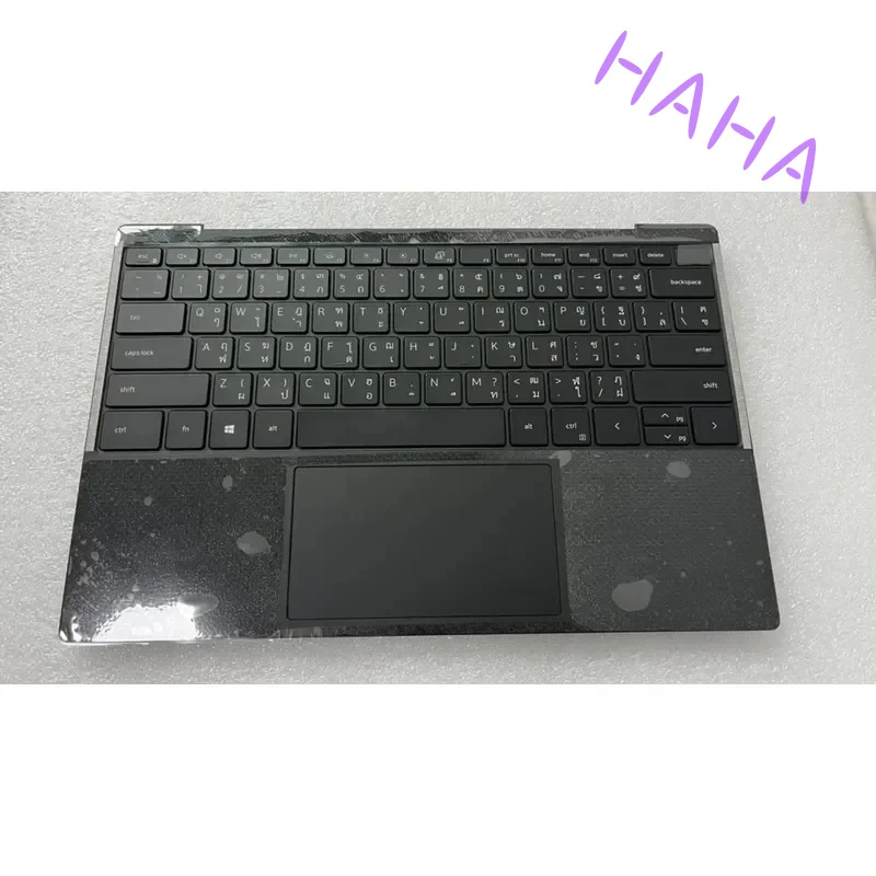 Teclado Original A+ con Touchpad, Altavoz y Teclado Táctil, Diseño Tailandés para Dell XPS 13 9300 9310 C Case