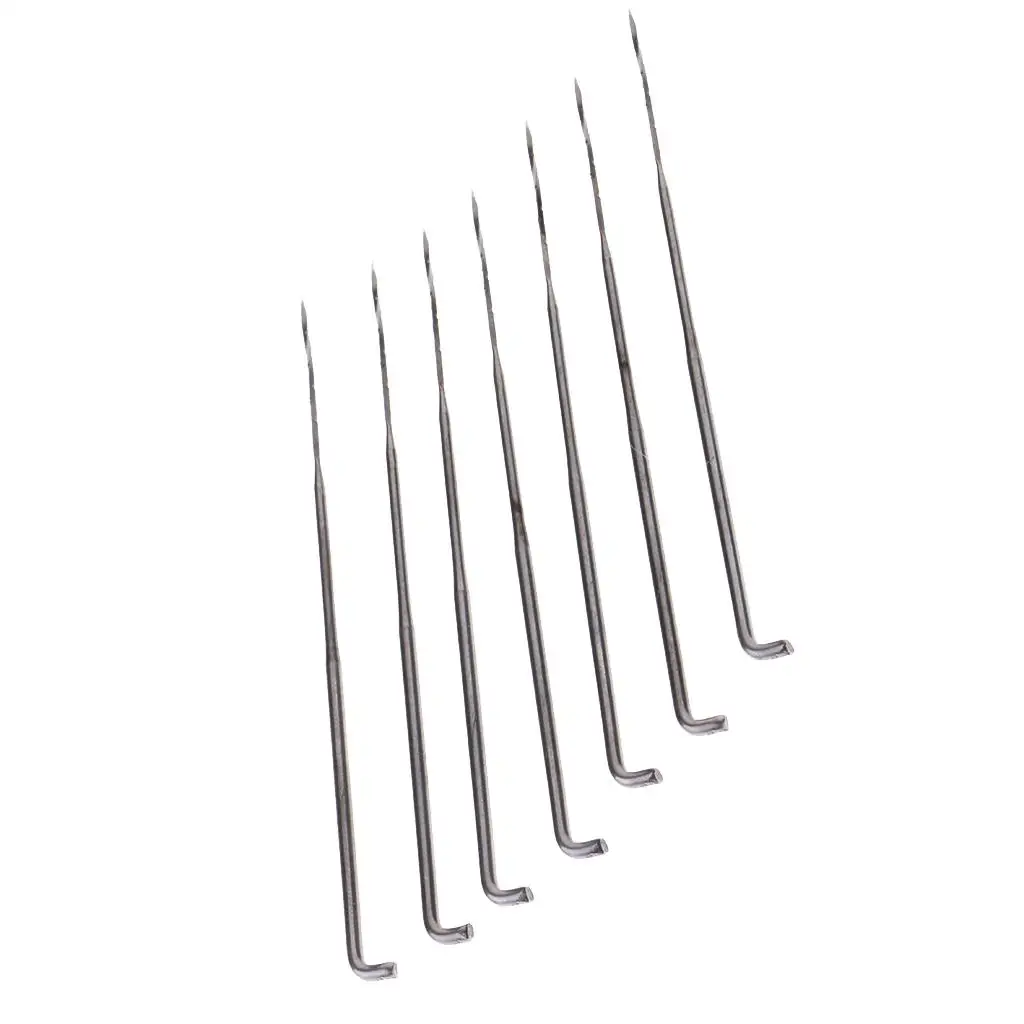 7-delige spiraal/gedraaide naaldvilten houder handvat wolvilt ambachtelijke starter kit doe-het-zelf gereedschap