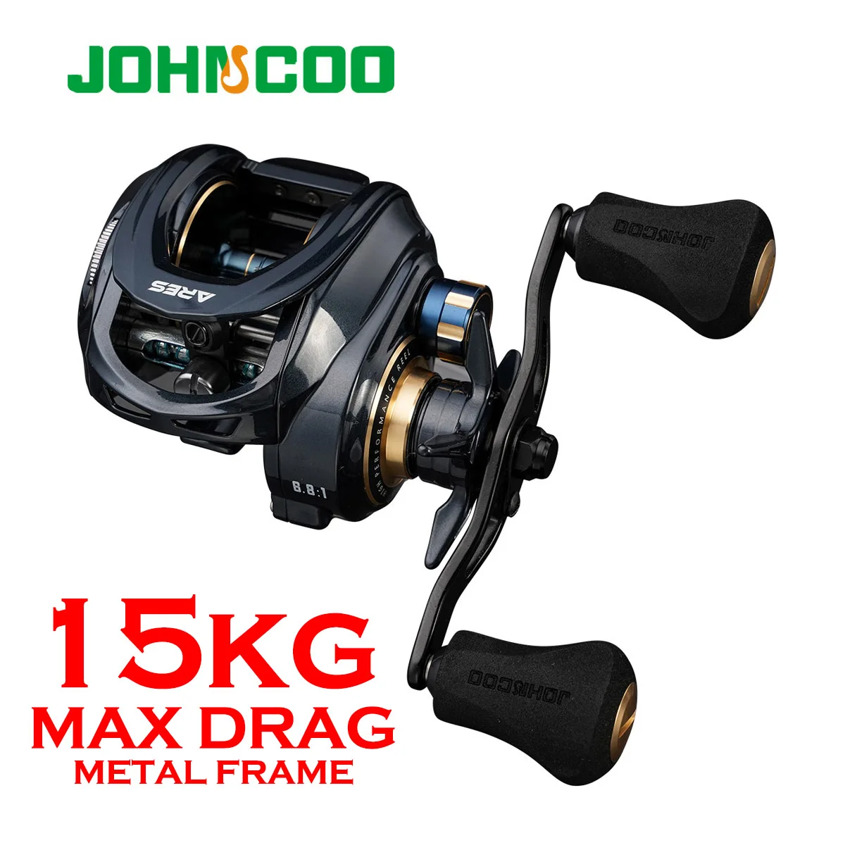 Baitcasting Reel Metal Body 15KG Max Drag 7+1 Bearings Aluminum Frame Freshwater Saltwater Fishing Reel - AliExpress 18 Baitcasting Reel Metal Body 15KG Max Drag 7+1 Bearings Aluminum Frame Freshwater Saltwater Fishing Reel - AliExpress 18