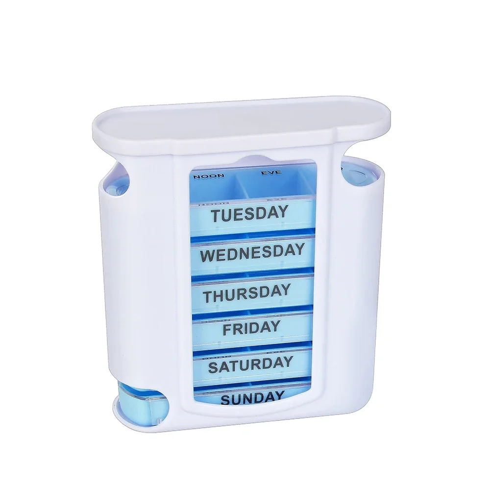 Pill Box Organizer Tablet Holder 7 Day Week Medicine Tablet Drug Holder Storage Box Pill Box Case Organizer Container Kit