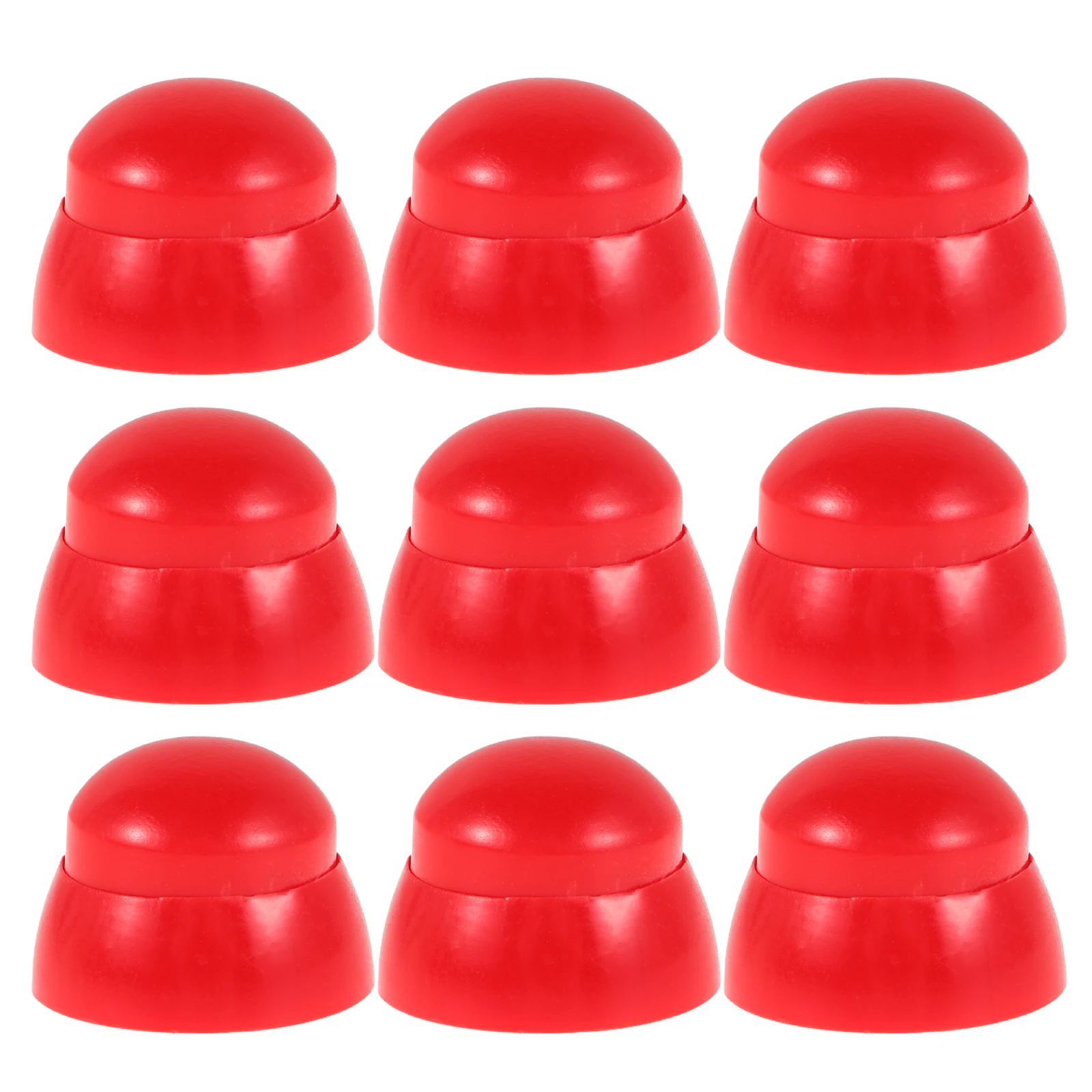 50 قطعة من قبعات الجوز الآمنة لهياكل الملعب، واقيات المسمار البلاستيكية المتينة، واقيات المسمار الآمنة للأطفال