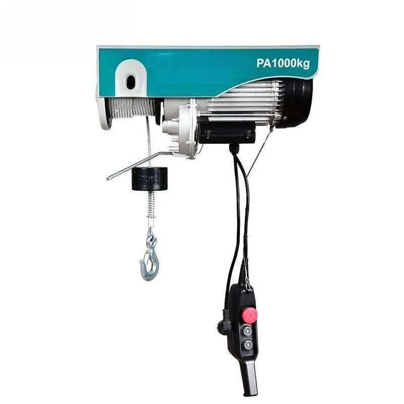 

PA1000kg Mini Lifting Hoist Wall Mounted Household Small Winch With Hand Control Compact Design For Home Material Lifting