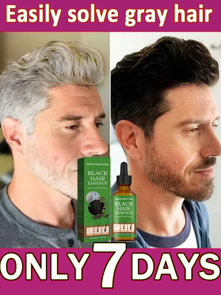 Anti-grey hair restore natural color and healthy White To Black