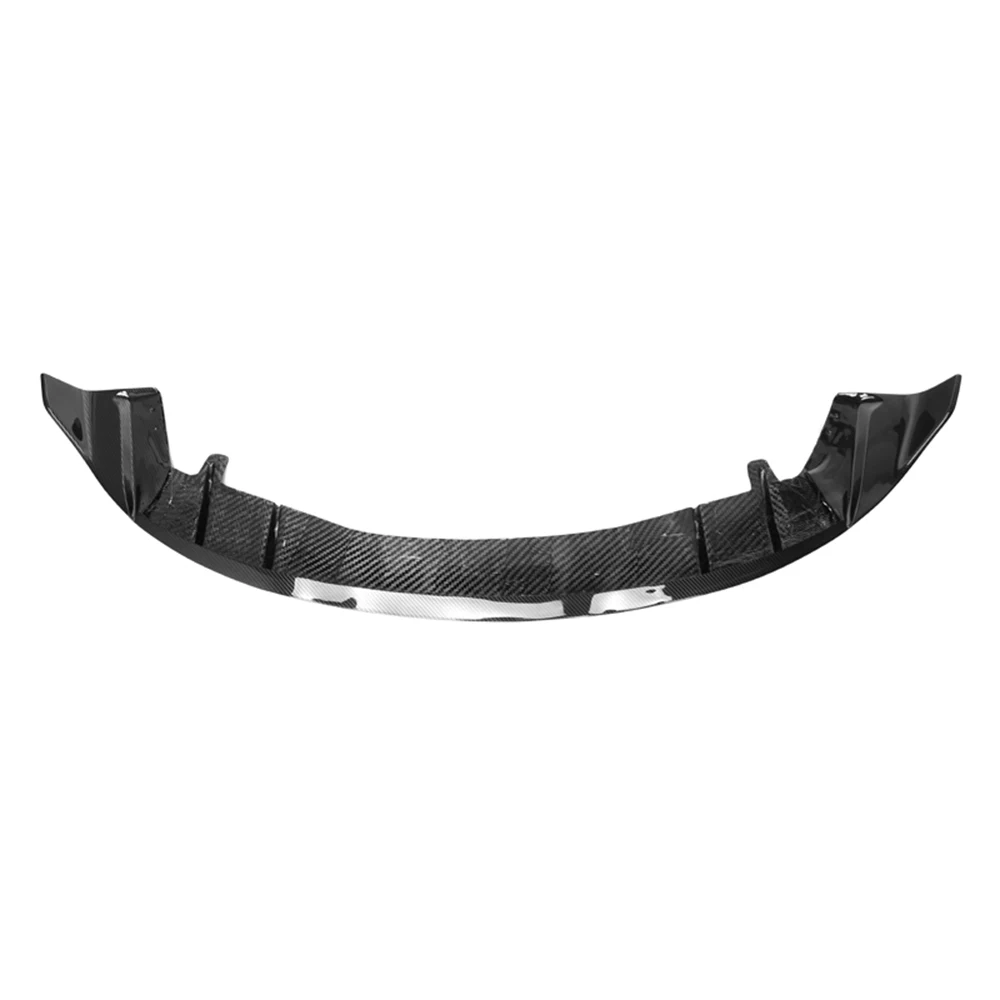 High Quality Carbon Fiber V Style Rear Bumper Lip Diffuser Body Kits Car Spoiler For Tesla Model Y 2021-UP