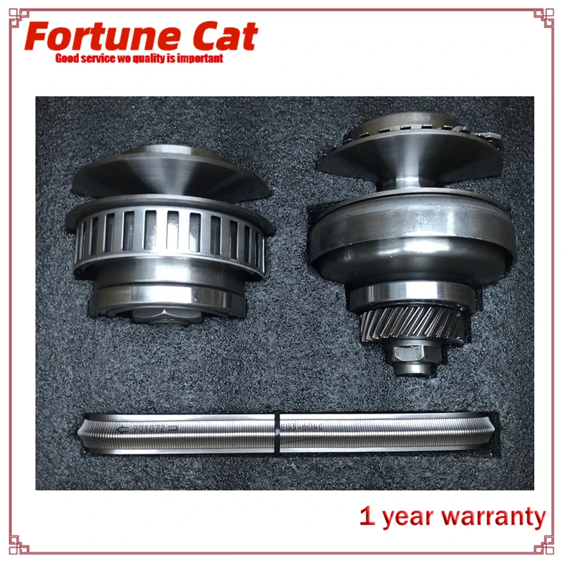 

JF015E RE0F11A CVT Transmission Pulley Set Chain Belt 901068 901072 For Nissan JF015 Gearbox Drive And Driven Pulley 31214-3JX9A