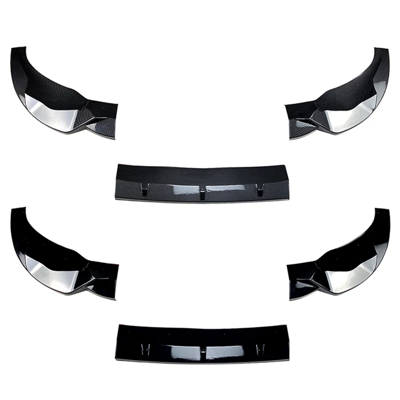 

3PCS Front Bumper Lip Splitter Kit Diffuser Spoiler For -BMW X3 X4 G01 G02 Early Stage M-Pack 2018-2021