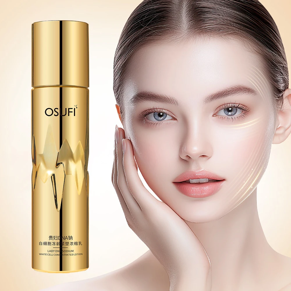 

OSUFI DNA Sodium White Blood Cell Freeze Aging Tight Plastic Concentrated Water Face Lotion Moisturizing Brighten Skin Emulsions