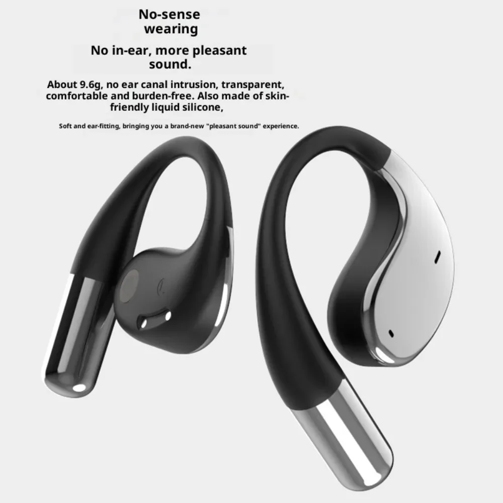 Wireless Earphones HiFi Stereo Sound High Definition Sound Quality Noise Cancellation Multi Functional Battery Level Display Fas