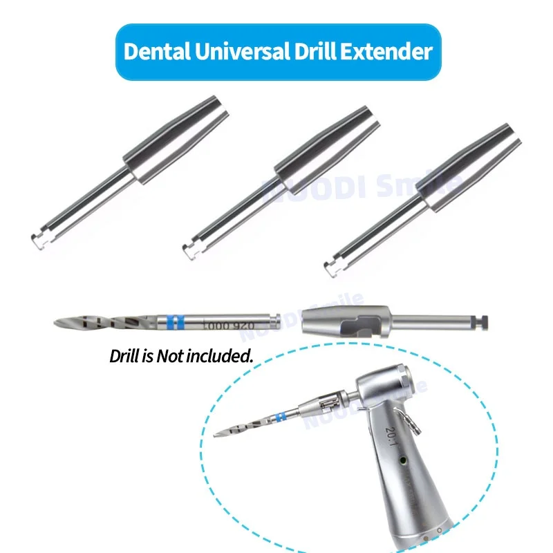

1PCS Dental Universal Drill Extender Implant Drills Bur Length Extension Bar Rod Low Speed Implant Drill Extension Tool