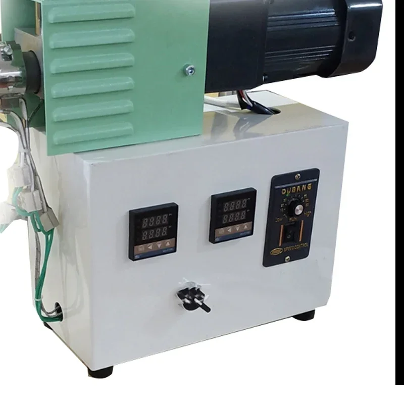 110V/220V SJ15 Single Screw Extruder Desktop Plastic Injection Molding Machine Polymer Material PP ABS Extrusion Small Extruder