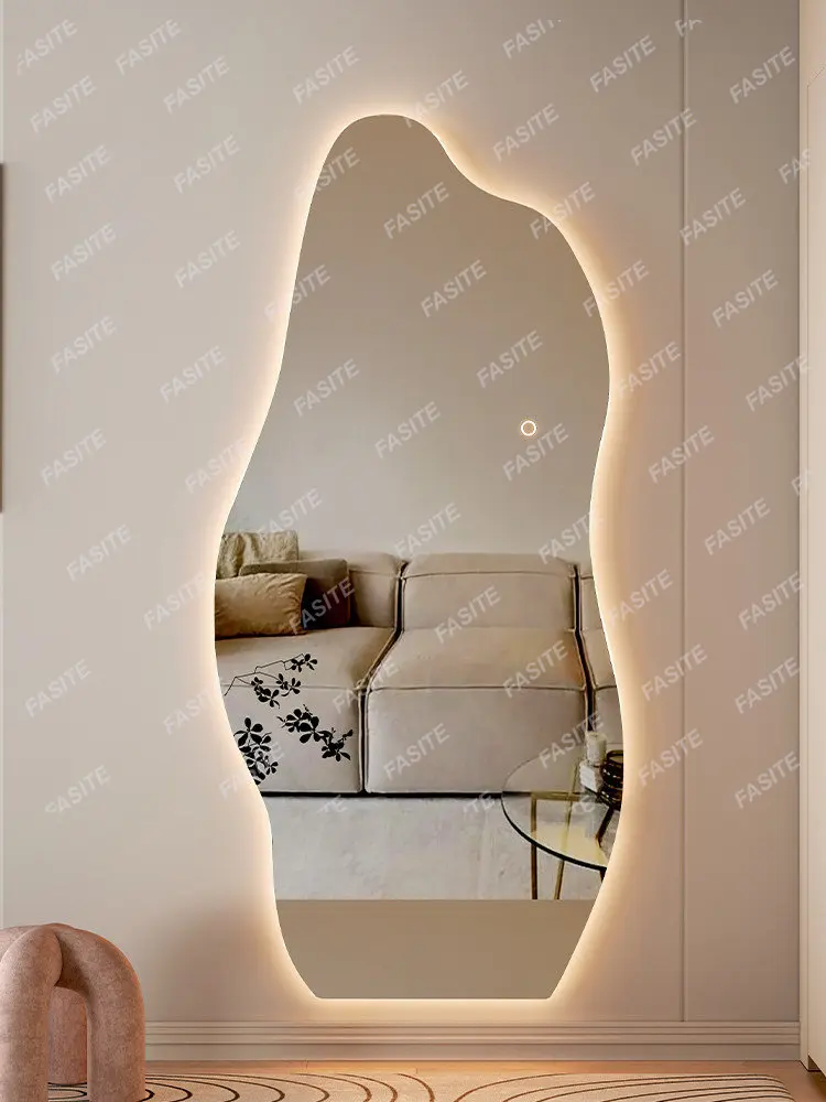 Full body mirror, floor mounted mirror, wall mounted, makeup, three-dimensional wall mounted, fitting mirror