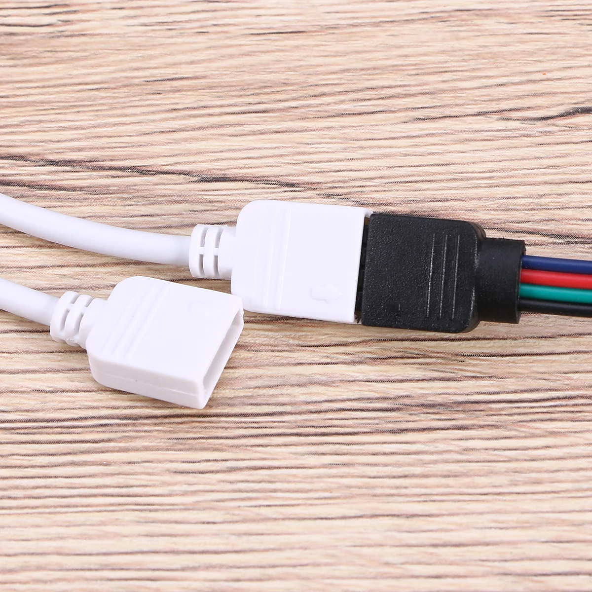 

1 set LED Light Strip Connector 10mm Width Weld Free Easy Install Strip Lamp Cable LED Connection Line Lamp Tube