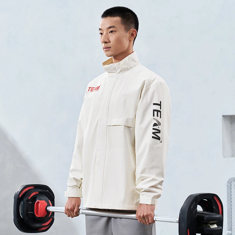 Xtep Windbreaker For Men 2024 Spring Soft Leisure Durability Coat Comfortable Tops 976129150106