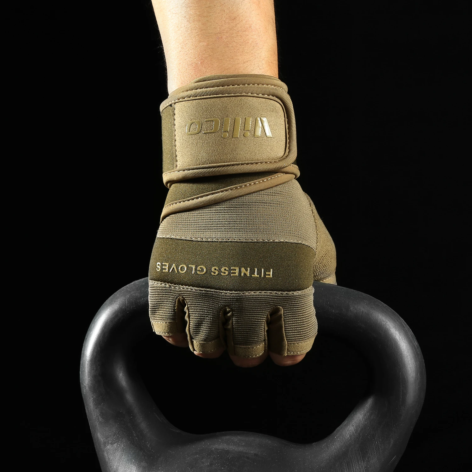 Radfahrhandschuhe Halbfinger Fitness-Handschuhe für Gewichtheben und Hanteltraining Rutschfeste Trainingshandschuhe für Crossfit und Übungen