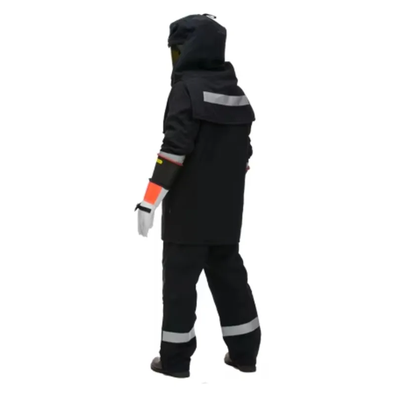 202550 Cal Arc Flash Suit Electric Protection Garment Anti Static Gloves for  Personal