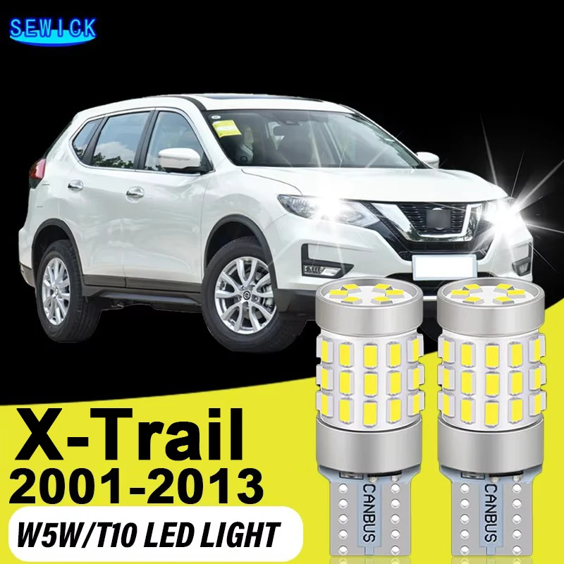 

2Pcs LED Parking Clearance Light For Nissan X-Trail X Trail XTrail T30 T31 2001-2013 Canbus No Error