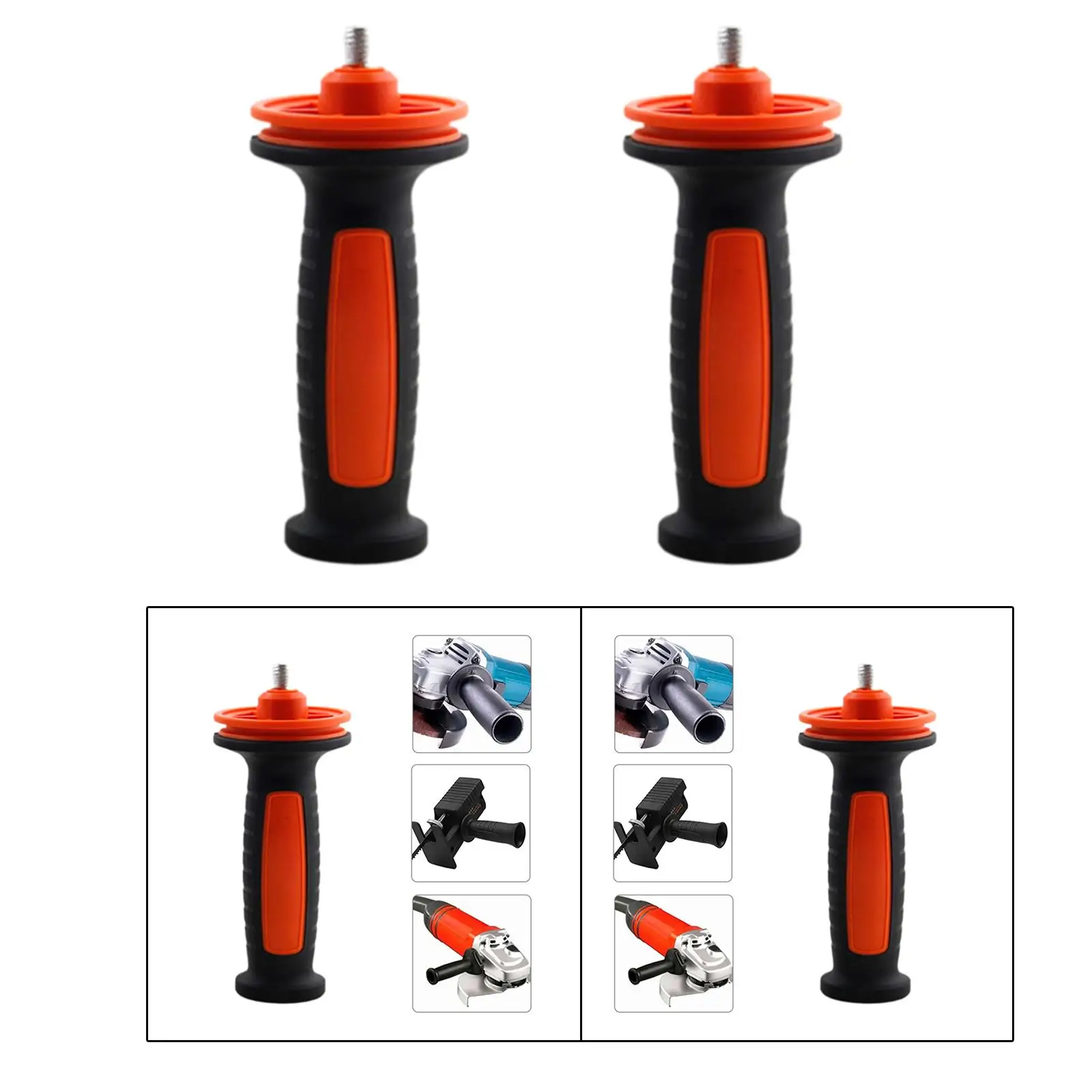 

Деталь ручки угловой шлифовальной машины. Удобная ручка. Ручка полировальной машины. Портативная противоскользящая стабильная вспомогательная замена боковой ручки.