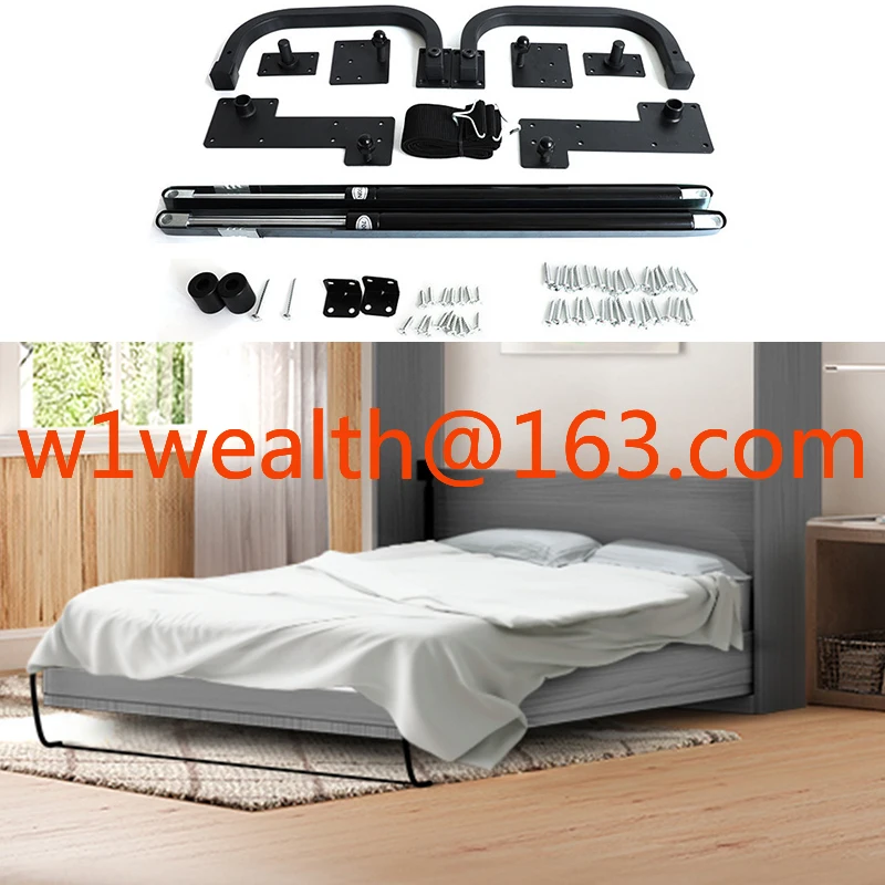 

Cabinet vertical steel combination basic spring wall mechanism with shelf DIY Murphy bed hardware kit