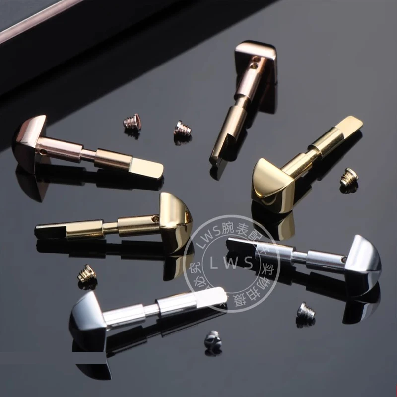 Watch Connecting Rod accessories For Cartier Pasha 41mm dial WSPA0010/WGPA0007/0026 Quick Release Watch Strap Screw Earrings